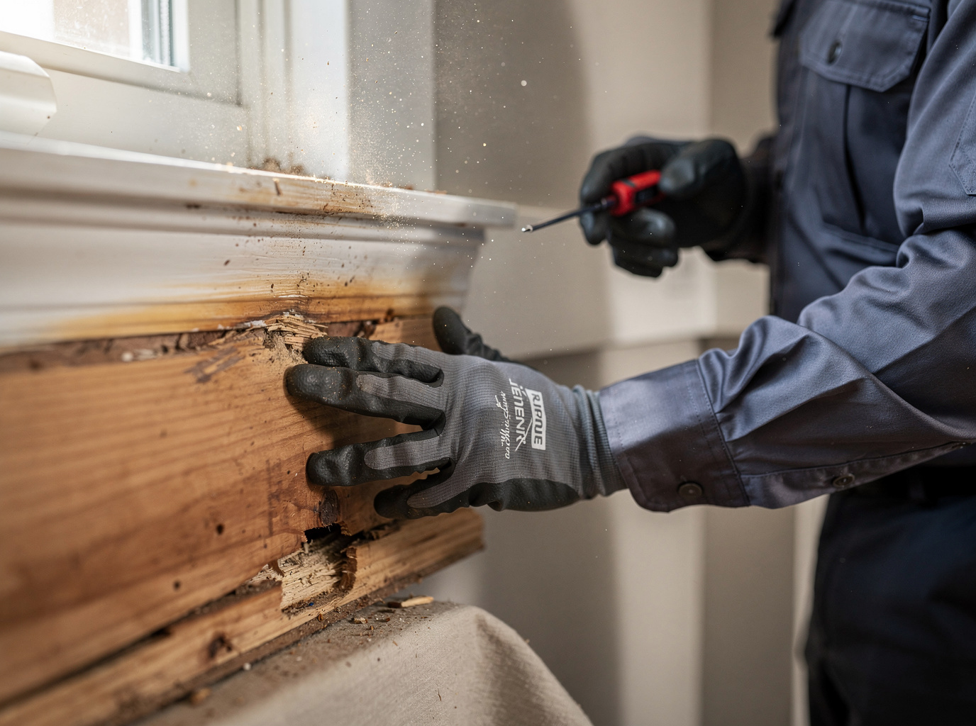 Hollow-Sounding Wood From Termite Damage in Alpharetta, GA